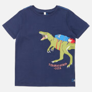Joules Boys' Archie T-Shirt - Navy Dino