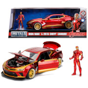 Jada Toys Marvel Iron Man 2016 Chevy Camaro Ss 1:24