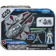 Hasbro Star Wars Mission Fleet Figurine articulée Obi-Wan Kenobi Jedi Starfighter