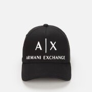 Armani Exchange Men's Ax Logo Cap - Black/White