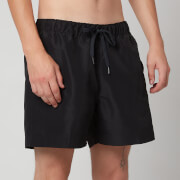 Tommy Hilfiger Men's Medium Drawstring Swim Shorts - Black