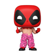 Figura Funko Pop! Exclusivo ECCC21 - Deadpool Con Pantalones De Oso De Peluche - Marvel: Deadpool