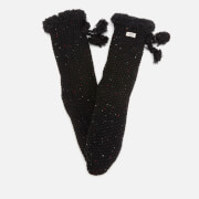 UGG Women's Nessie Fleece Lined Socks - Black