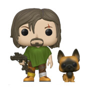 Figurine Pop! Daryl avec chien - The Walking Dead