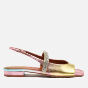 Kurt Geiger London Women's Princeley Leather Sandals - Pink Comb