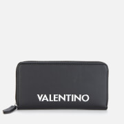 Valentino Bags Women's Olive Zip Around Wallet - Black