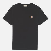Maison Kitsuné Men's Fox Head Patch T-Shirt - Black