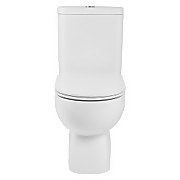 Newton Back To Wall Close Coupled Toilet with Soft Close Toilet Seat