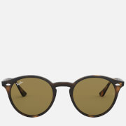 Ray-Ban Round Acetate Tortoiseshell Sunglasses - Brown