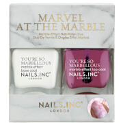 nails inc. Marvel at the Marble Duo