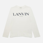 Lanvin Boys' Long Sleeve T-Shirt - Off White