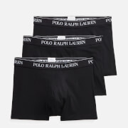 Polo Ralph Lauren Men's 3-Pack Trunk Boxers - Polo Black