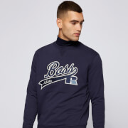 BOSS X Russell Athletic Men's Stedman Sweatshirt - Navy