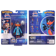 Noble Collection Space Jam: A New Legacy Daffy Duck BendyFig 7.5 Inch Action Figure