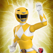 Super7 Mighty Morphin Power Rangers ULTIMATES! Figure - Yellow Ranger