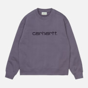 Carhartt WIP Women's Logo Sweatshirt - Provence/Dark Iris