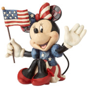 Disney Traditions Minnie Patriotic Mini Figurine