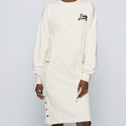 BOSS X Russell Athletic Women's Eyona Dress - Open White