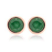 Emerald May Birthstone Earrings