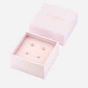 Ted Baker Women's Neenii: Nano Heart/Crystal Nano Multi Stud Earring Gift Set - Rose Gold