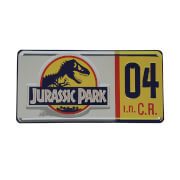 Fanattik Jurassic Park Replica License Plate