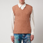 Our Legacy Men's Knitted Vest - Caramel Cloudy Cotton