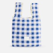 Shrimps Women's Wallace Knitted Tote Bag - Blue/Cream