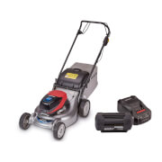 Izy HRG 466 XB Lawnmower, 6Ah Battery & Fast Charger Bundle