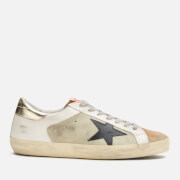 Golden Goose Men's Superstar Leather Trainers - Ice/White/Brown