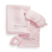 Revolution Beauty The Beauty Sleep Satin Sleep Set - Pink