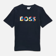 Hugo Boss Boys' Logo Short Sleeve T-Shirt - Navy