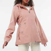 Barbour Women's Budle Waterproof Jacket - Soft Coral