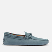 Tod's Men's Gommini Suede Driving Shoes - Blue