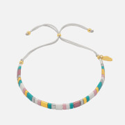 Estella Bartlett Women's Tila Bead Bracelet - Teal/Lilac