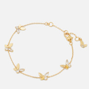 Kate Spade New York Women's Butterfly Bracelet - Clear/Gold