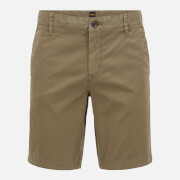 BOSS Casual Men's Schino Slim Fit Shorts - Open Green