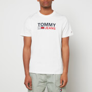 Tommy Jeans Men's Corp Logo T-Shirt - Ancient White