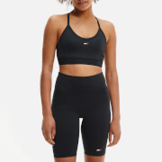 Tommy Sport Women's Hw Fitted Shorts - Black