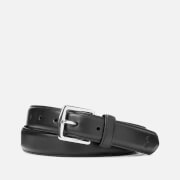 Polo Ralph Lauren Men's Smooth Leather Embossed Foil Logo Belt - Black