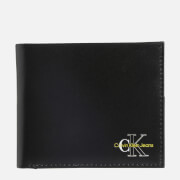 Calvin Klein Jeans Men's Three Tone Bifold Wallet - Black