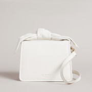 Ted Baker Women's Niyah Soft Knot Bow Mini Cross Body Bag - White