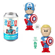 Marvel Capatin America Vinyl Soda with Collector Can