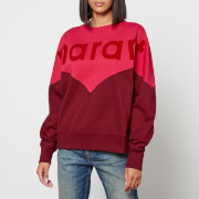 Isabel Marant Étoile Women's Houston Bi Color Sweatshirt - Burgundy