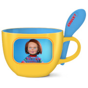 Chucky Good Guys Ceramic Soup Mug with Spoon