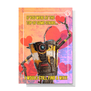 Borderlands I Would Find A Way Valentines Card Greetings Card