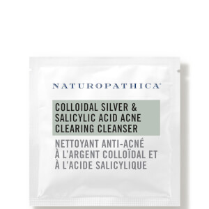 Naturopathica Colloidal Silver Salicylic Acid Acne Clearing Cleanser - 0.1 fl. oz