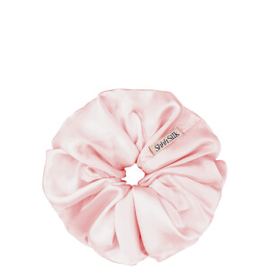 SHHH Silk Pink Silk Scrunchie