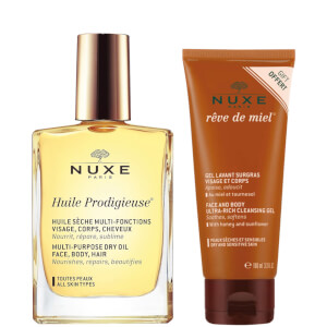 NUXE Cleanser and Dry Oil Duo