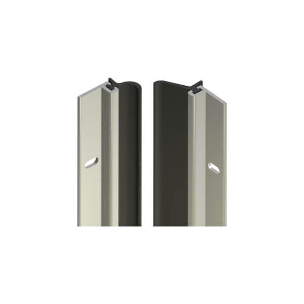 stormguard heavy duty around door set draught excluder white aluminium homebase