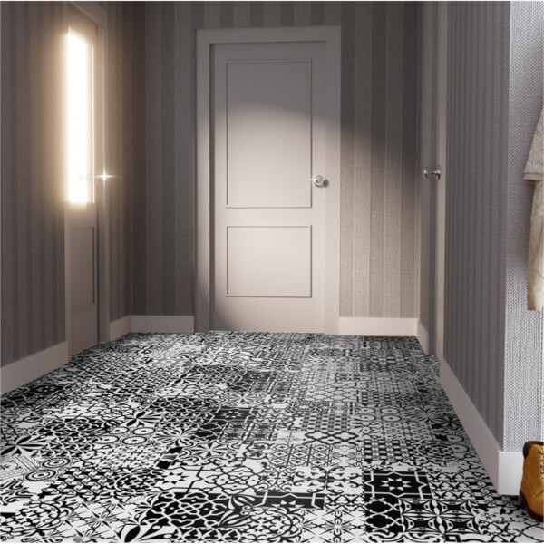 Black White Laminate Flooring Homebase, Black And White Laminate Flooring